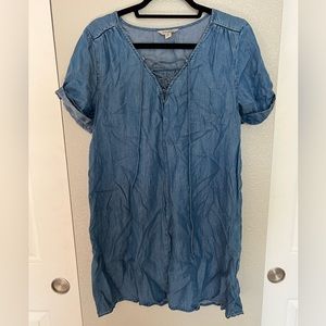 Lucky Brand chambray denim dress